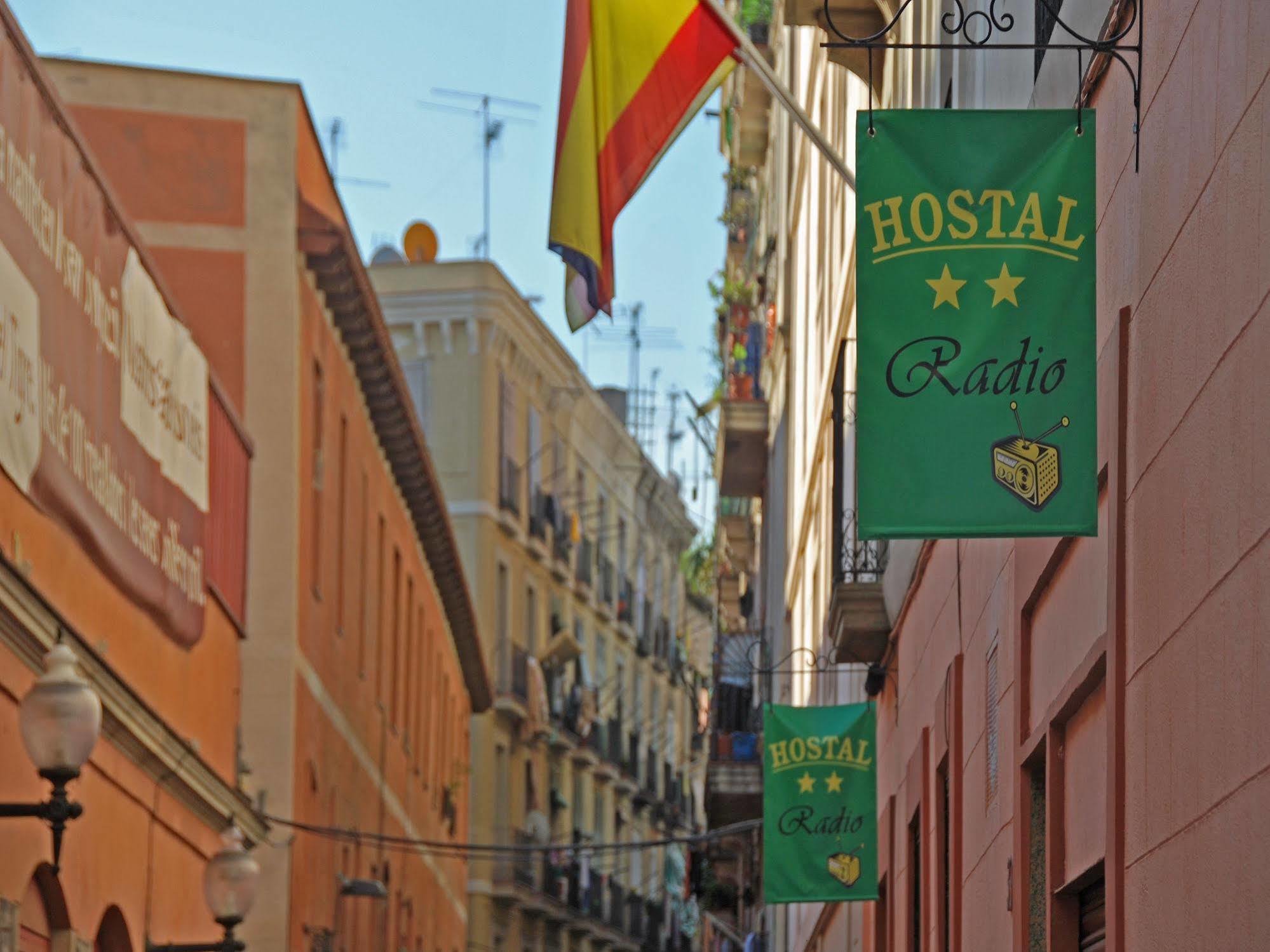 Hostal Radio Barcelona Exteriör bild