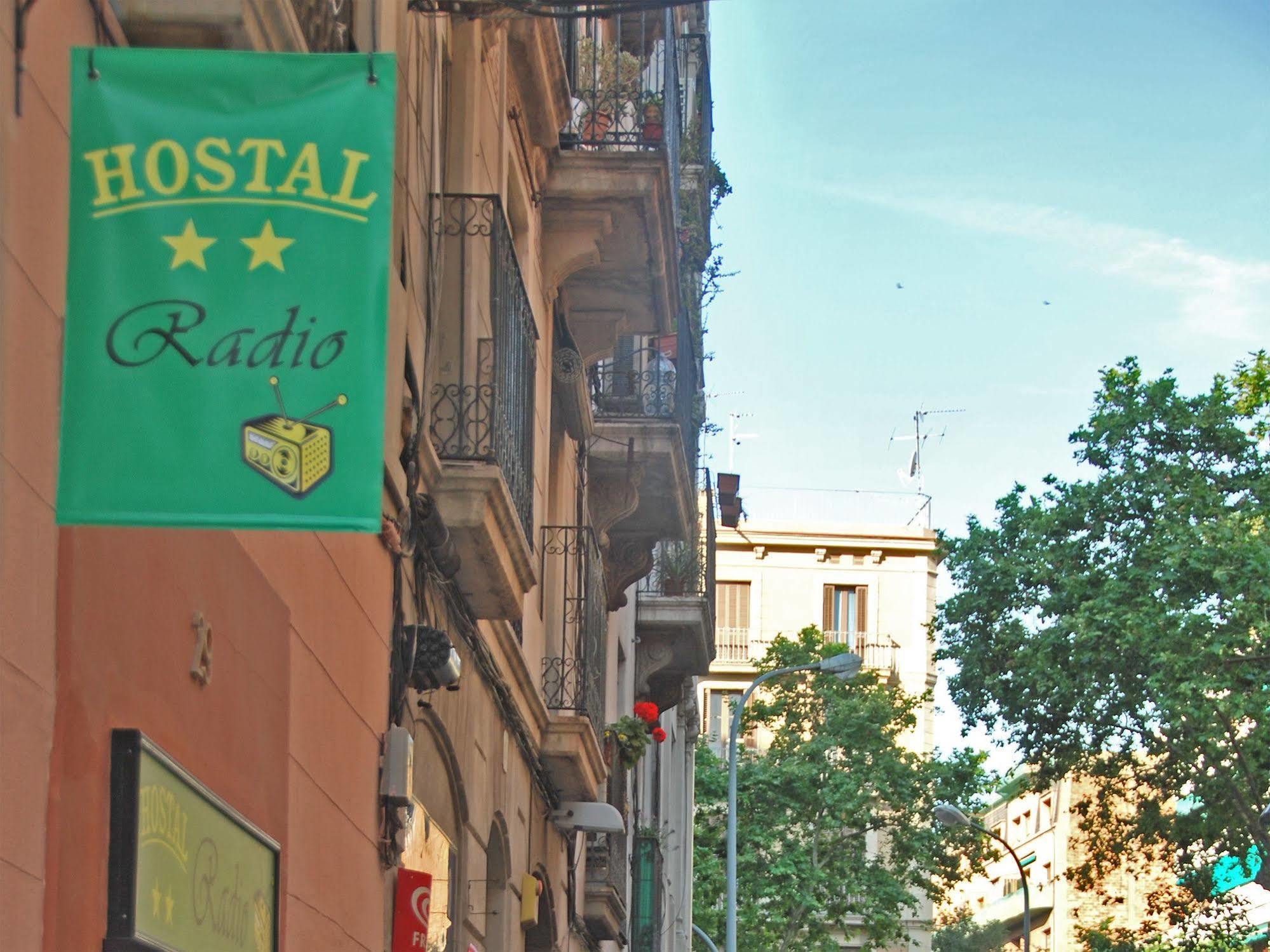 Hostal Radio Barcelona Exteriör bild