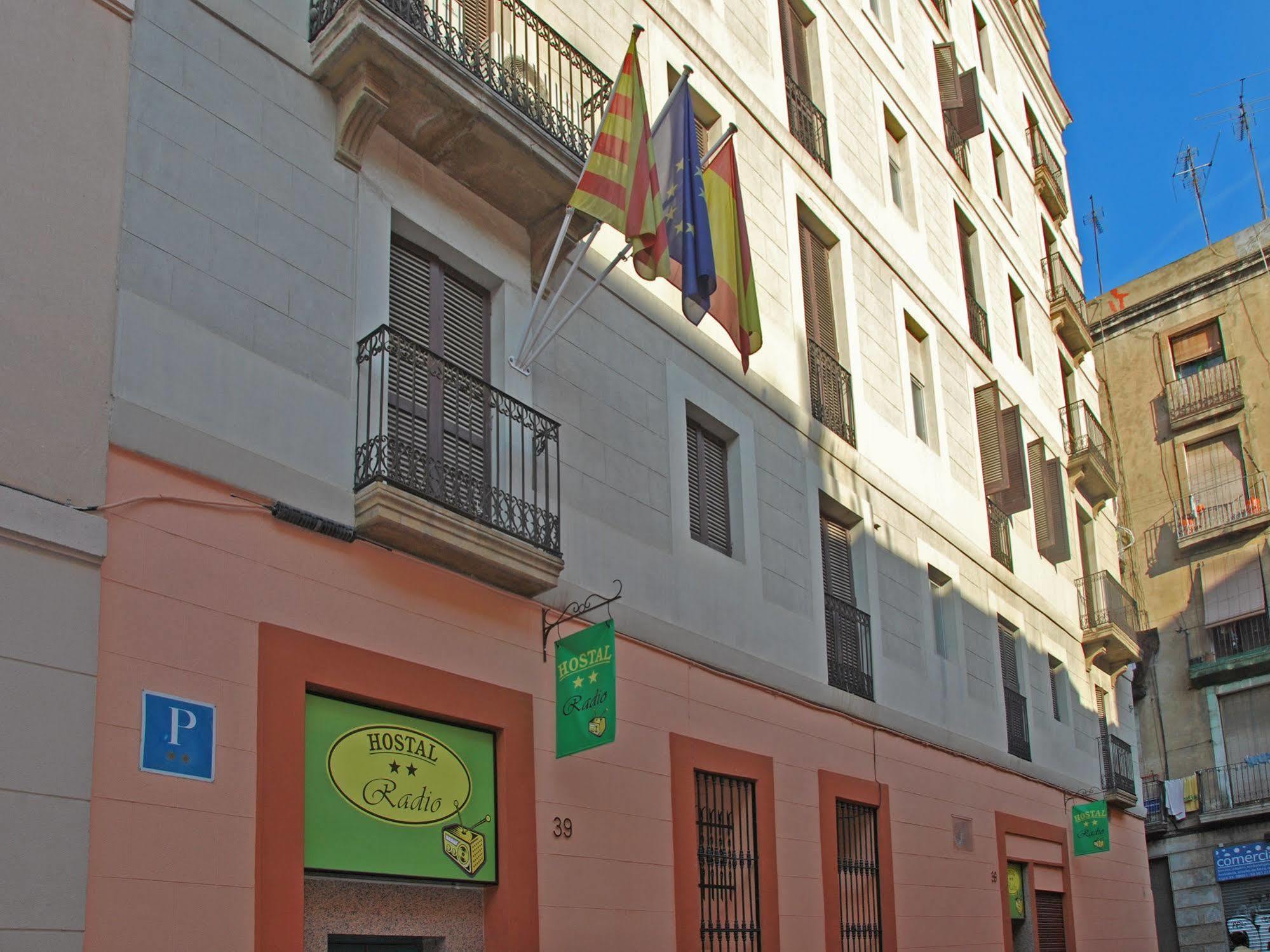 Hostal Radio Barcelona Exteriör bild